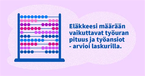 oma eläkeikä laskuri|Vanhuuseläke 